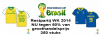					
					Partijhandel - Promotieartikelen - WK 2014. 35 stuks shirts en petjes met FIFA logo. Origineel					
				